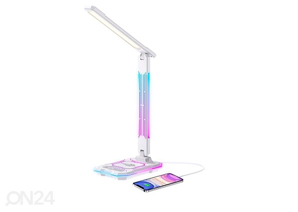 Настольная лампа E-Sport, белая