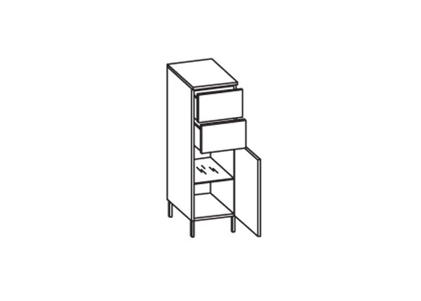 Нижний шкаф в ванную 313