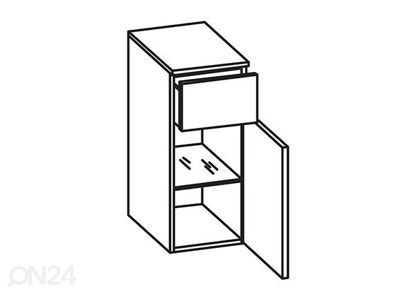 Нижний шкаф в ванную 316