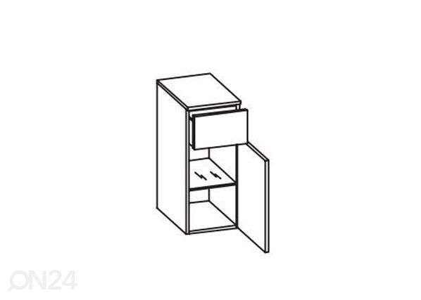 Нижний шкаф в ванную 327