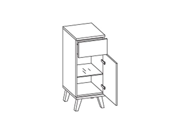 Нижний шкаф в ванную 923