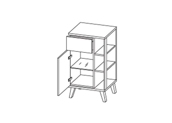 Нижний шкаф в ванную 923