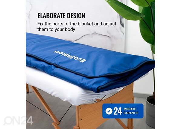 Одеяло с подогревом, с эффектом инфракрасной бани EcoSapiens 180x220 см 100 кг