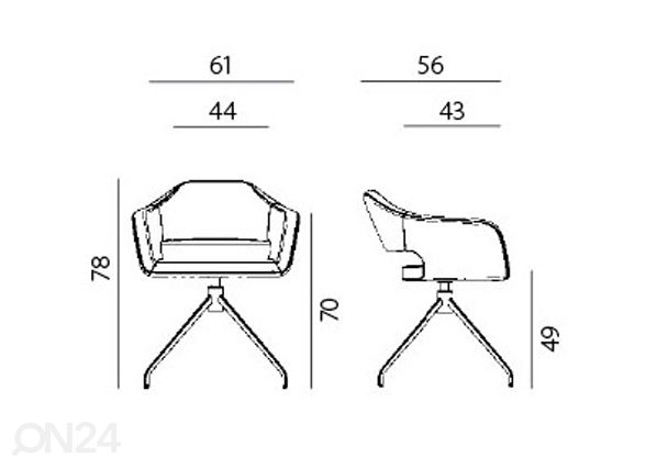 Офисный стул Belen Style