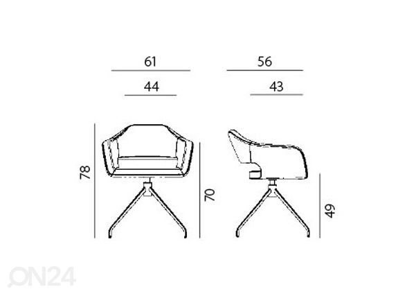 Офисный стул Belen Swiss