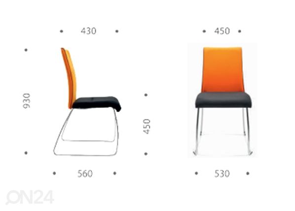 Офисный стул Torus Visitor