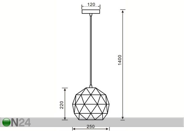 Подвесной светильник Asterope