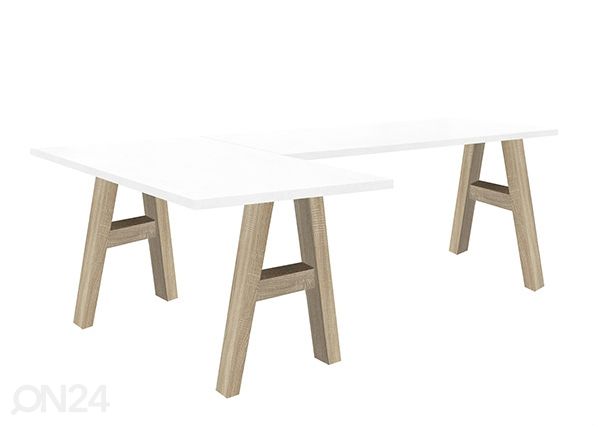 Прикрепляемый рабочий стол Mister Office A 120 cm