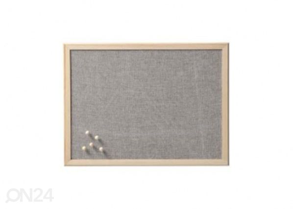 Пробковая доска, хлопок/сосна