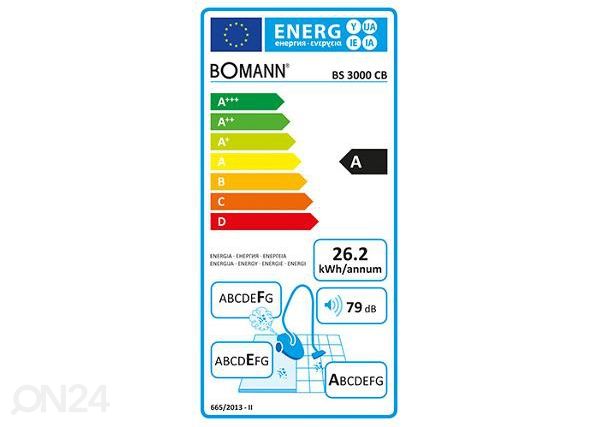 Пылесос Bomann BS3000CBR, красный