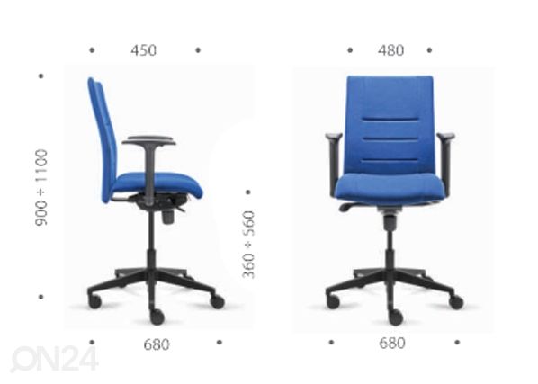 Рабочий стул Horo Manager