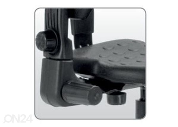 Рабочий стул PU Mek чёрный