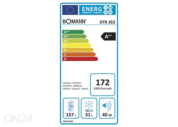 Ретро холодильник Bomann