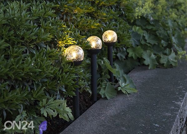 Садовый светильник на солнечной батарее Roma (3 шт)