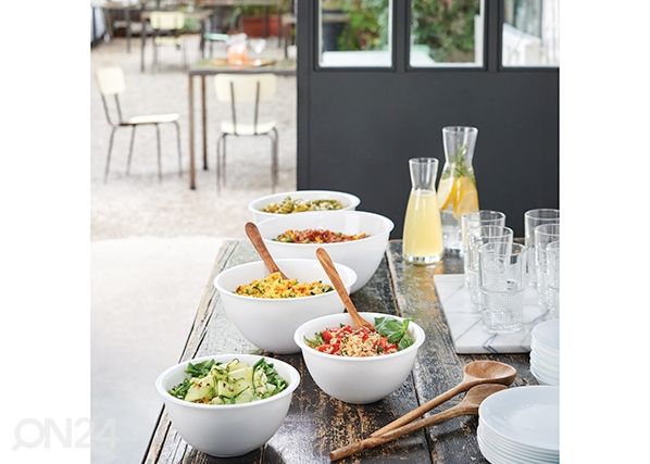 Стеклянная чаша Easy 530 мл, белая