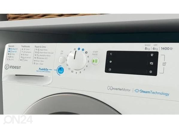 Стиральная машина с сушилкой Indesit BDE86436WSVEE