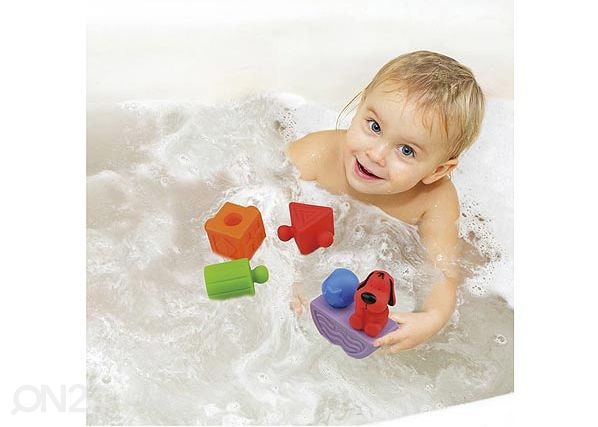 Строительные кубики из мягкого пластика