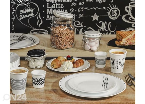 Тарелка десертная Unico, Ø 20 см, 4 шт