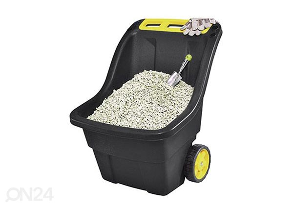 Тележка садовая Keter Super Pro 150 L, черная