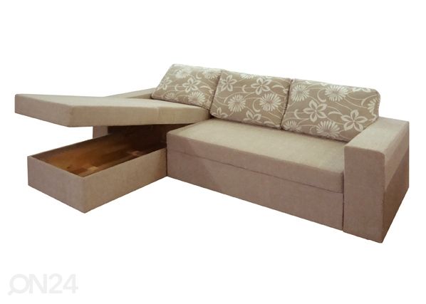 Угловой диван-кровать с ящиком Bermuda