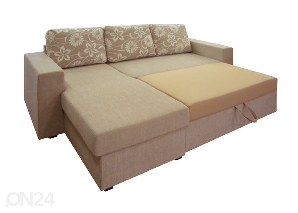 Угловой диван-кровать с ящиком Bermuda