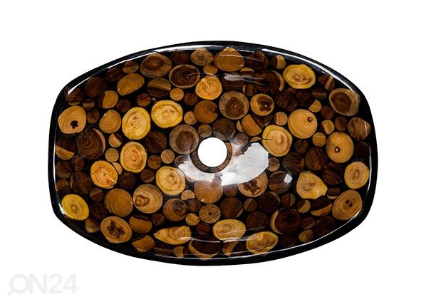 Умывальник из дерева