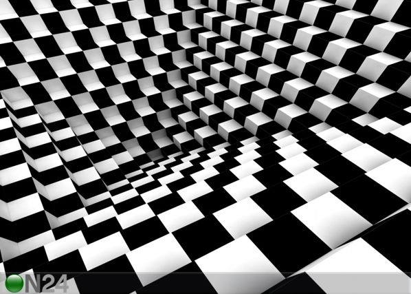 Флизелиновые фотообои Black and white dice 360x270 см