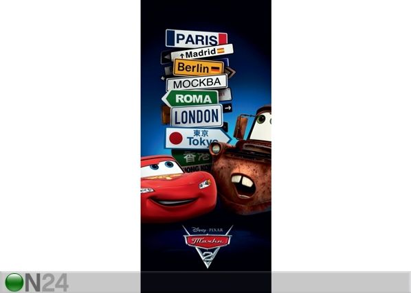 Флизелиновые фотообои Disney McQueen and Mater 90x202 см