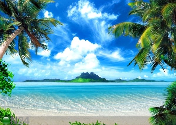 Флизелиновые фотообои Tropical beach 360x270 см