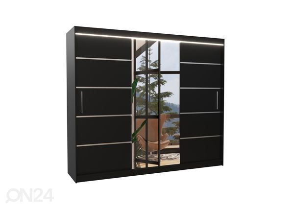 Шкаф-купе Sania I 250 cm + LED