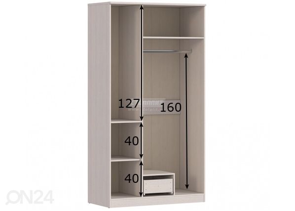 Шкаф платяной Grace