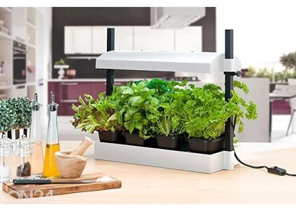 Ящик для предварительного выращивания с подсветкой Micro Grow Light Garden 11 Вт, белый