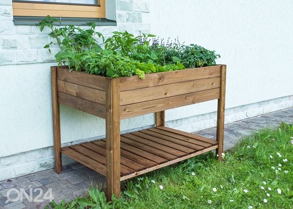 Ящик для растений на ножках 80x120 см, 6 секторов