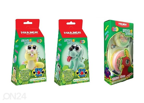 Super Dough комплект Собака, Кот и Попугай