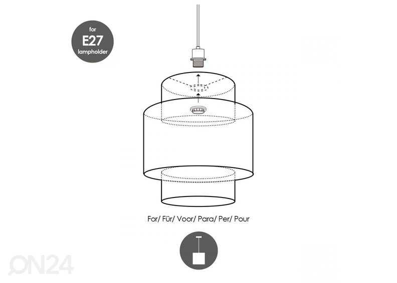 Абажур Cane увеличить