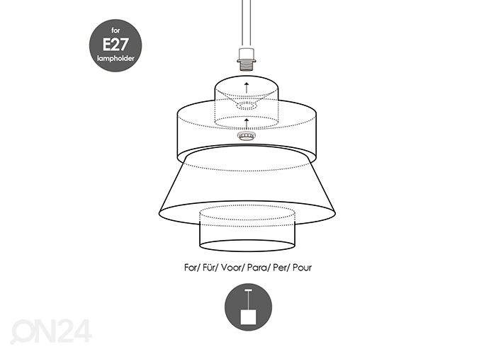 Абажур Cane увеличить
