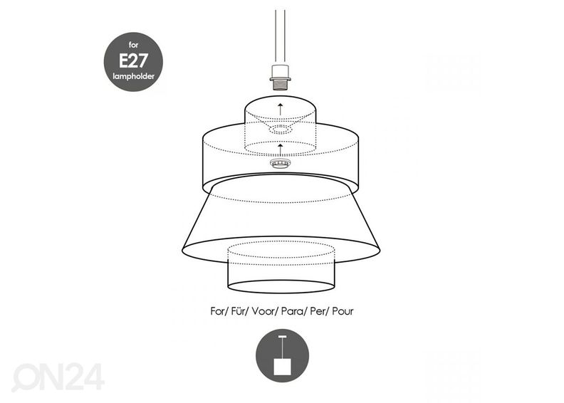 Абажур Cane увеличить