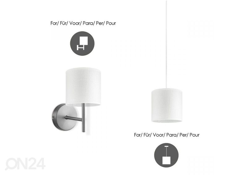 Абажур Canvas ⌀16xh15 cm увеличить