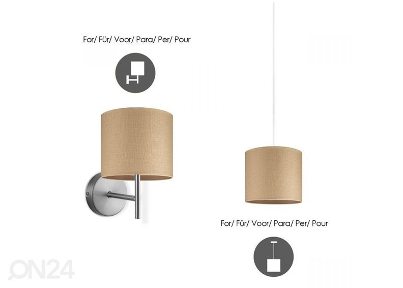 Абажур Canvas ⌀20xh17 cm увеличить