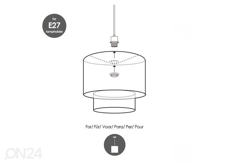 Абажур Linnen увеличить