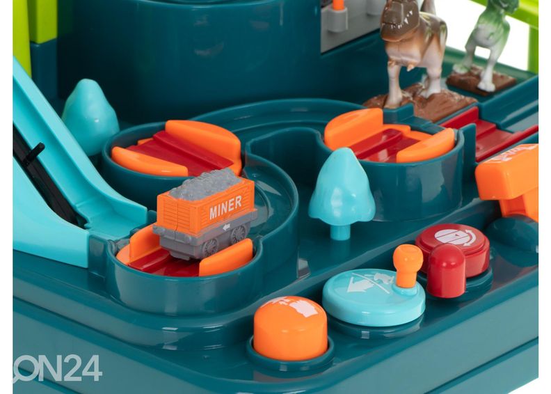 Автомобильная полоса препятствий Пещера динозавров увеличить