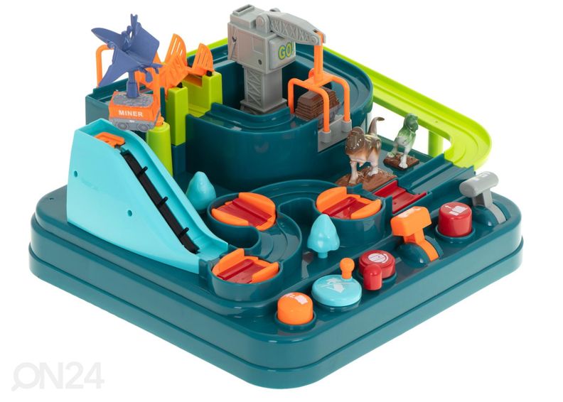 Автомобильная полоса препятствий Пещера динозавров увеличить