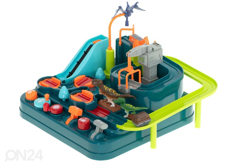 Автомобильная полоса препятствий Пещера динозавров увеличить