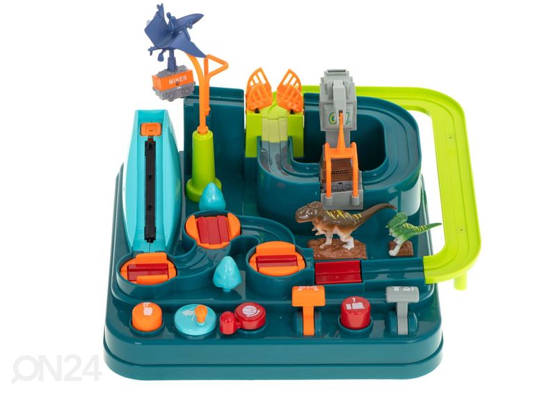 Автомобильная полоса препятствий Пещера динозавров увеличить