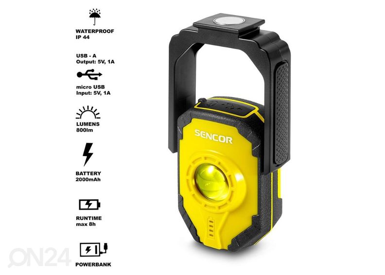 Аккумуляторная лампа Sencor SLL201 увеличить