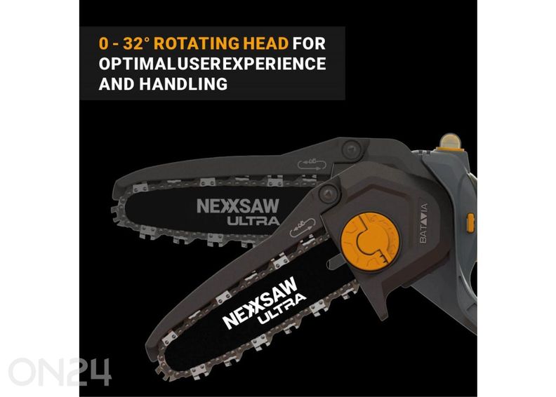 Аккумуляторная цепная пила Batavia 18V Nexxsaw V3 Ultra для работы одной рукой, без аккумулятора и зарядного устройства увеличить