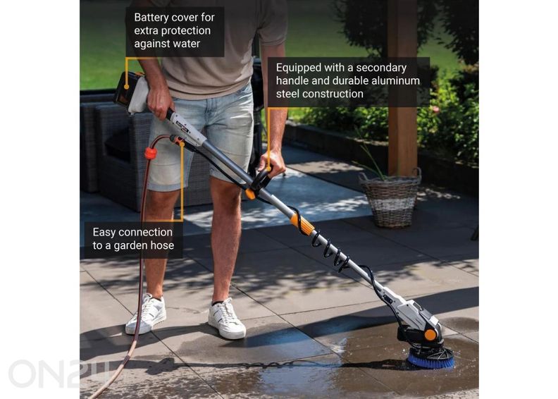 Аккумуляторная щётка для очистки Batavia Twin Brush 18V увеличить