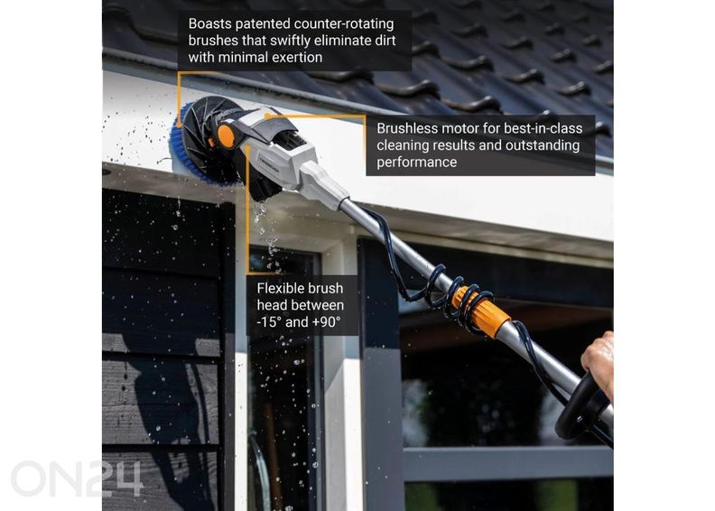 Аккумуляторная щётка для очистки Batavia Twin Brush 18V увеличить