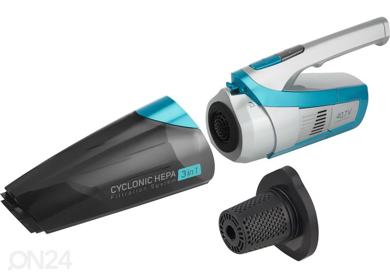 Аккумуляторный пылесос со шваброй Sencor SVC0740BLEUE3, синий увеличить