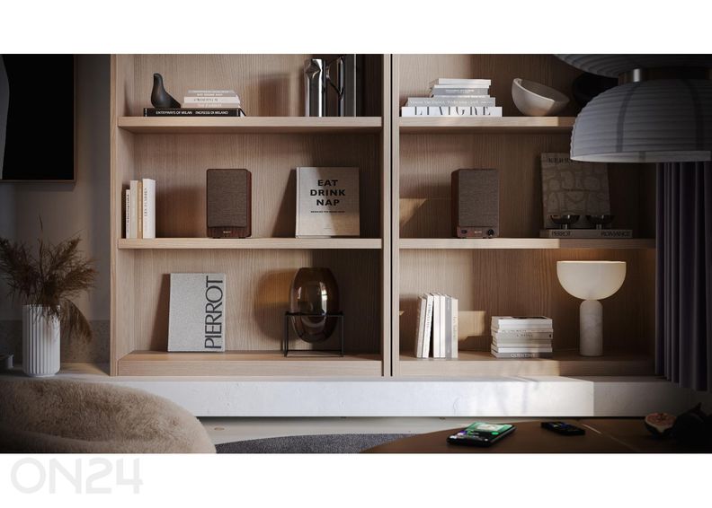Акустическая система Sharp, 60 Вт RMS, Bluetooth, коричневая увеличить